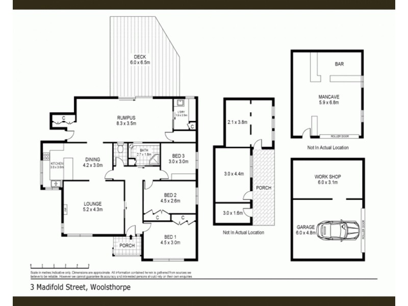 3 Manifold Street, Woolsthorpe VIC 3276 Floorplan