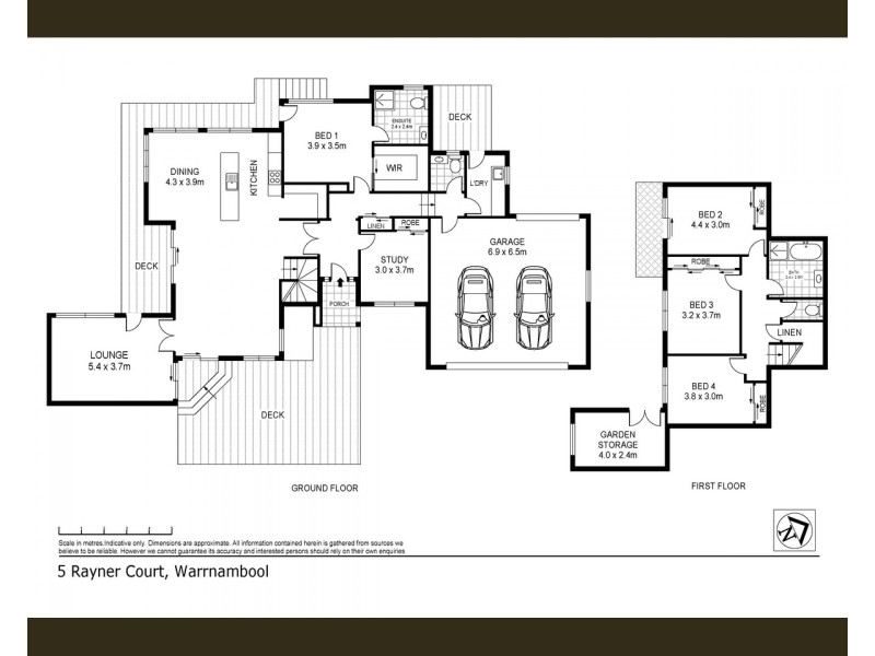 5 Rayner Court, Warrnambool VIC 3280 Floorplan