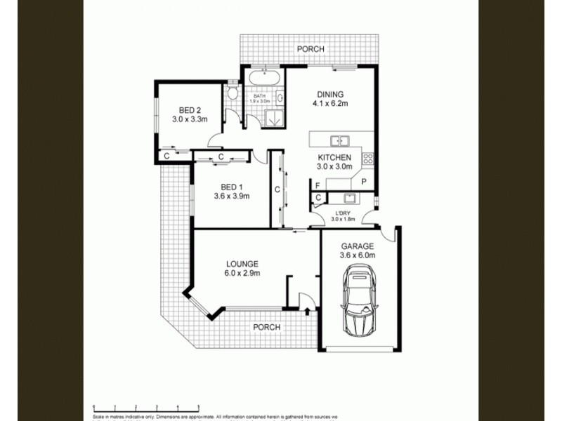 1/11 Caroville Drive, Warrnambool VIC 3280 Floorplan