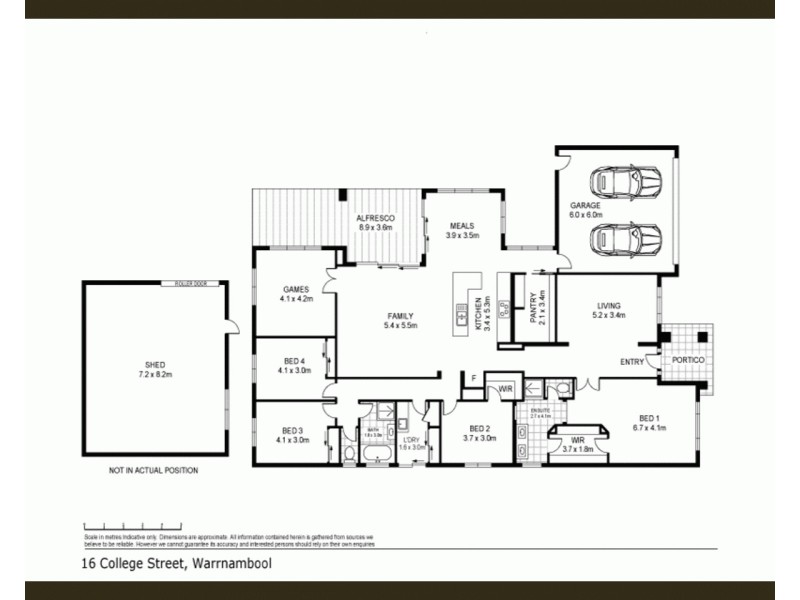 16 College Street, Warrnambool VIC 3280 Floorplan