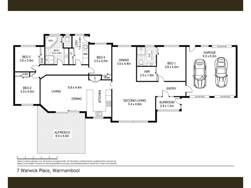 7 Warwick Place, Warrnambool VIC 3280 Floorplan