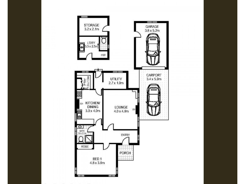 4 Elliott Street, Warrnambool VIC 3280 Floorplan