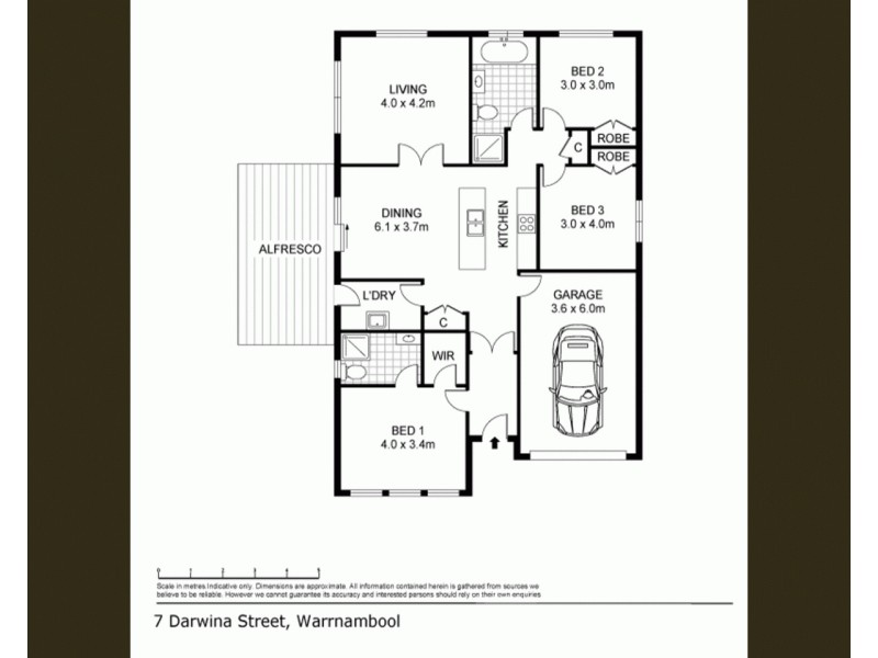 7 Darwinia Street, Dennington VIC 3280 Floorplan