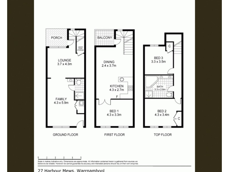 27 Harbour Mews, Warrnambool VIC 3280 Floorplan