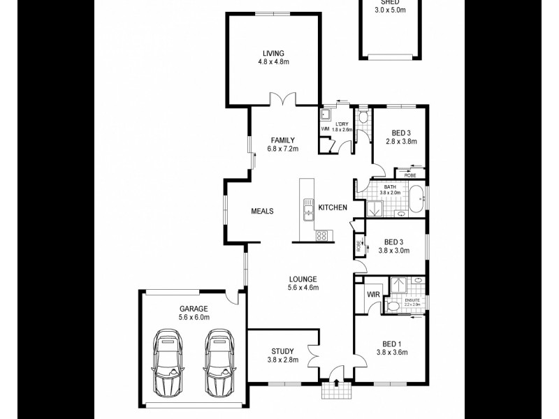 11 Booval Drive, Warrnambool VIC 3280 Floorplan