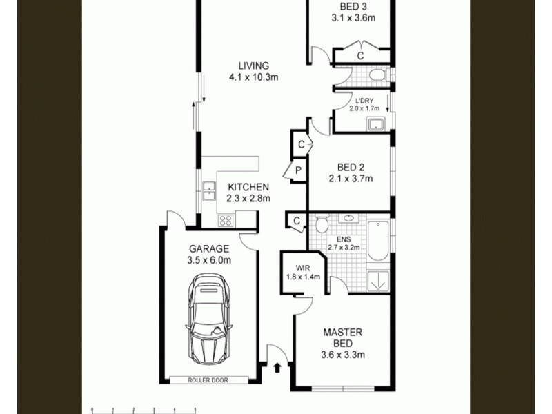 7 Bourke Avenue, Koroit VIC 3282 Floorplan
