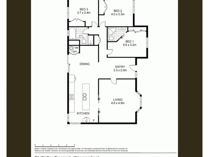 31 Walter Crescent, Warrnambool VIC 3280 Floorplan