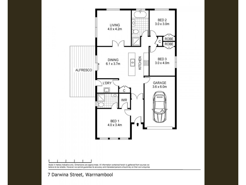 7 Darwinia Street, Dennington VIC 3280 Floorplan