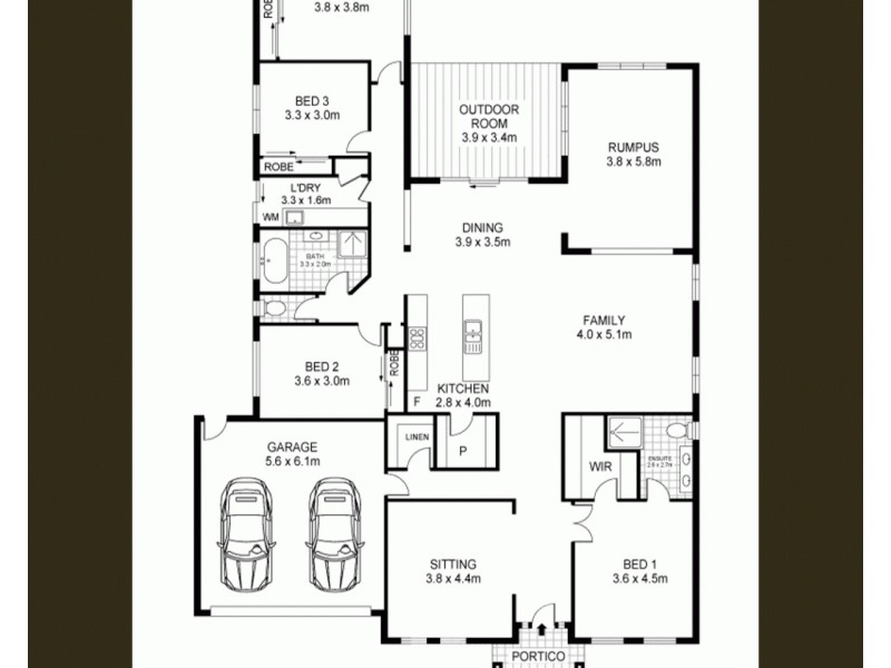 3 Nina Street, Warrnambool VIC 3280 Floorplan