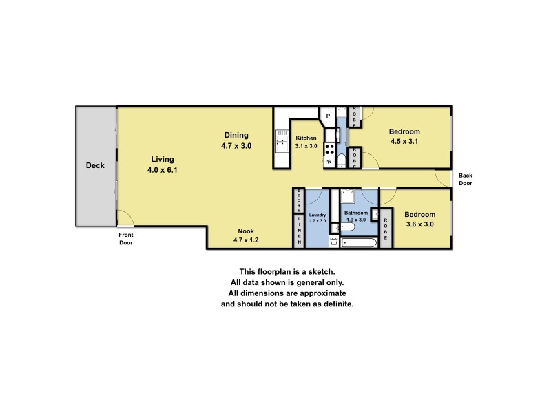 2/9 Beach Road, Rhyll VIC 3923 Floorplan