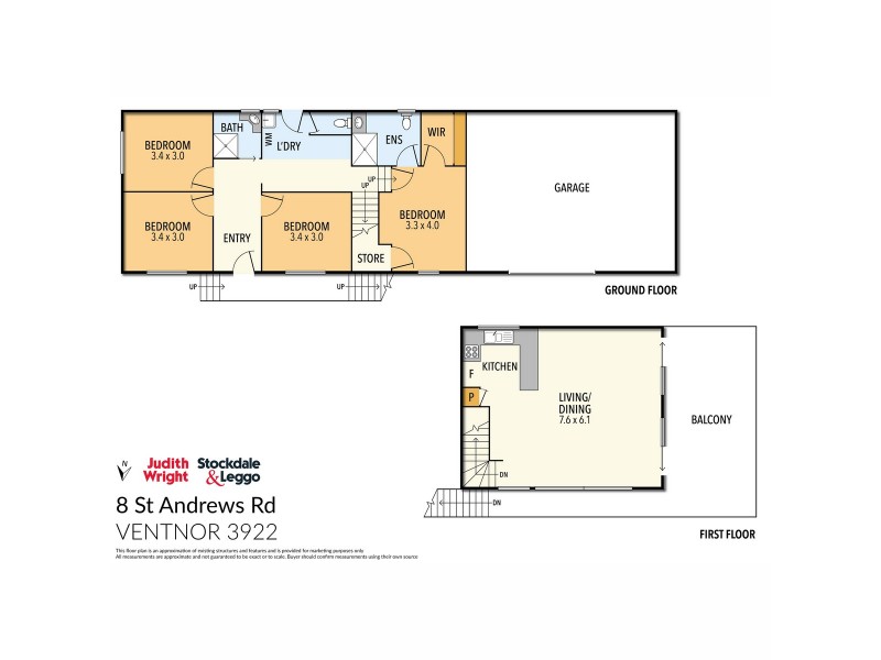 8 St Andrews Drive, Ventnor VIC 3922 Floorplan