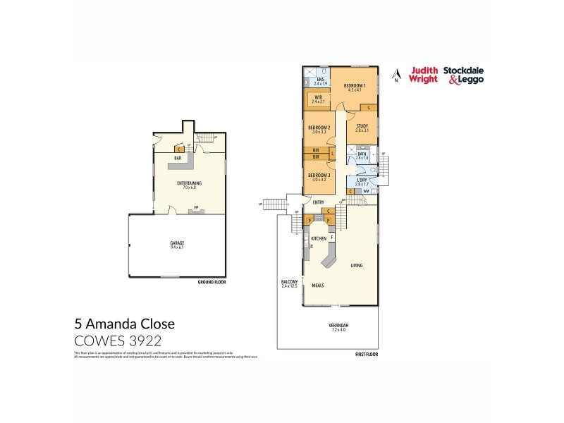 5 Amanda Close, Cowes VIC 3922 Floorplan