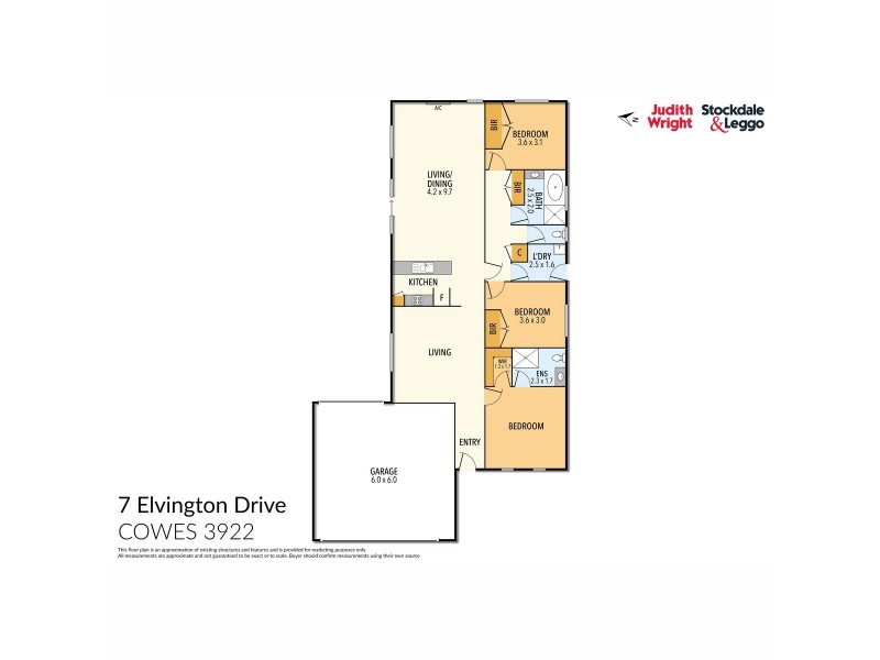 7 Elvington Avenue, Cowes VIC 3922 Floorplan