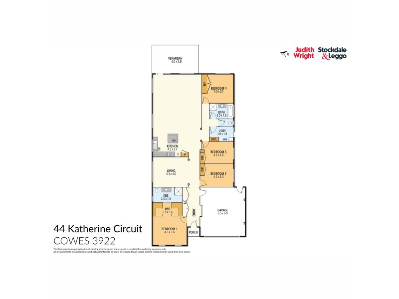 44 Katherine Circuit, Cowes VIC 3922 Floorplan