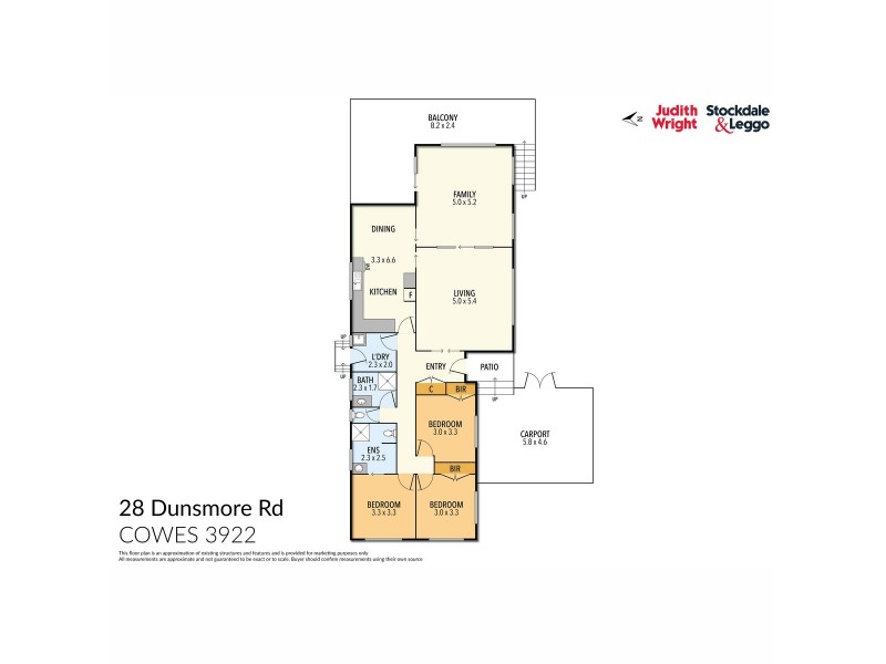 28 Dunsmore Road, Cowes VIC 3922 Floorplan
