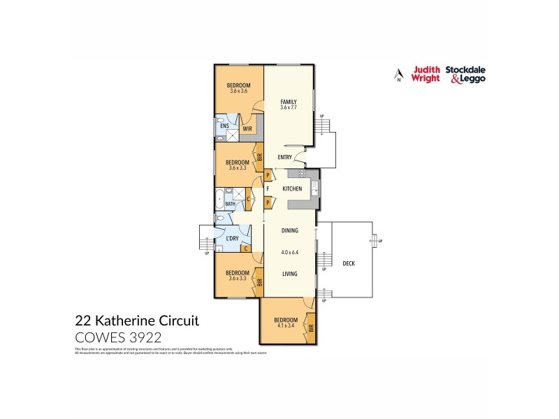22 Katherine Circuit, Cowes VIC 3922 Floorplan