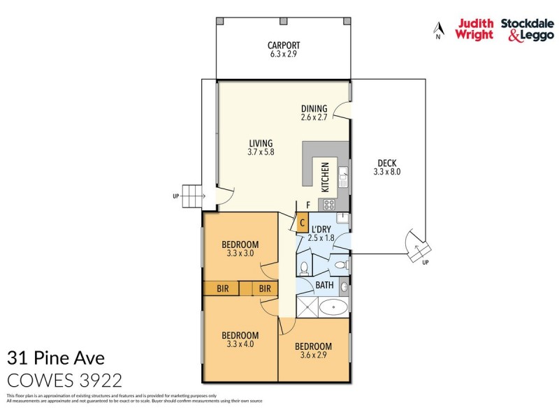 31 Pine Avenue, Cowes VIC 3922 Floorplan