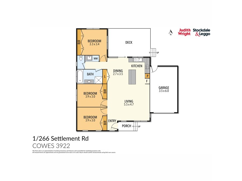 1 & 2/266 Settlement Road, Cowes VIC 3922 Floorplan