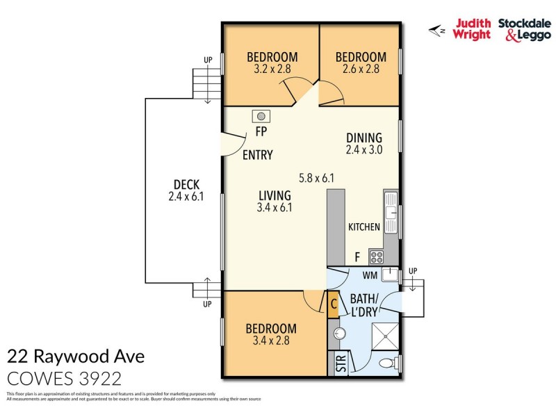 22 Raywood Avenue, Cowes VIC 3922 Floorplan