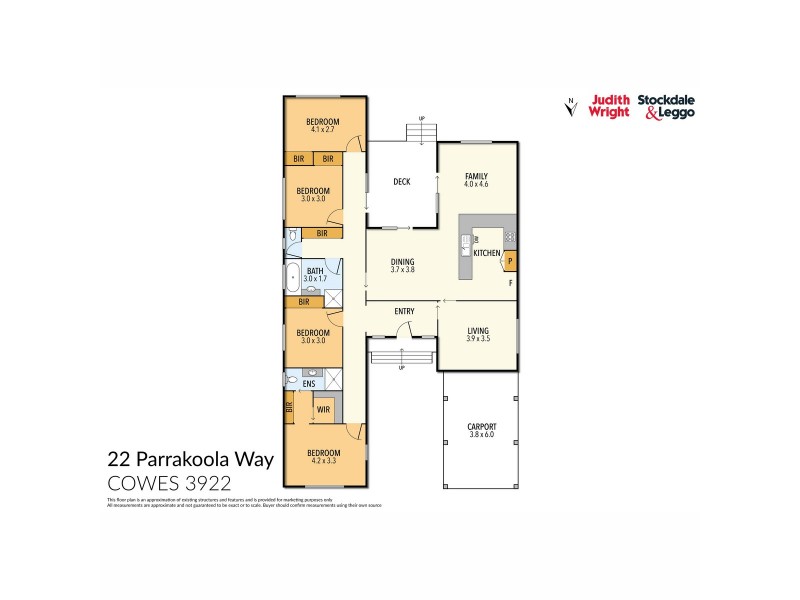 22 Parrakoola Way, Cowes VIC 3922 Floorplan