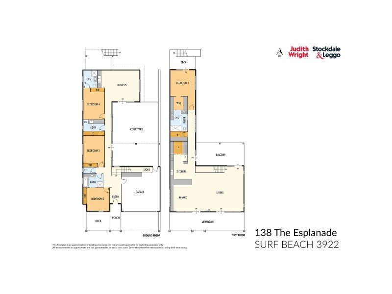 138 The Esplanade, Surf Beach VIC 3922 Floorplan