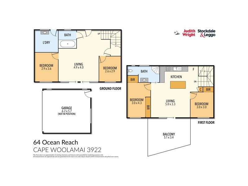 64 Ocean Reach, Cape Woolamai VIC 3925 Floorplan
