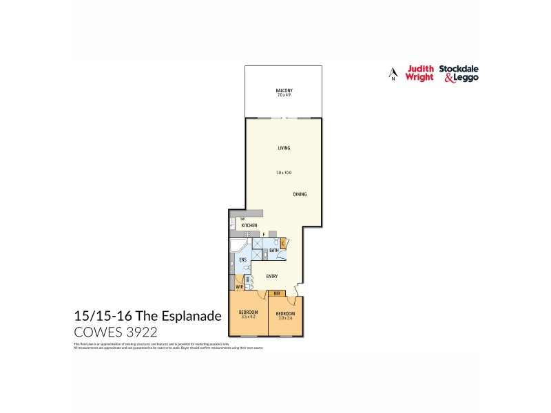 15/15-16 The Esplanade, Cowes VIC 3922 Floorplan