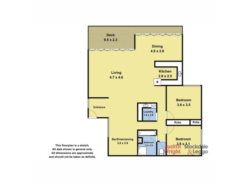 1/21 The Esplanade, Cowes VIC 3922 Floorplan