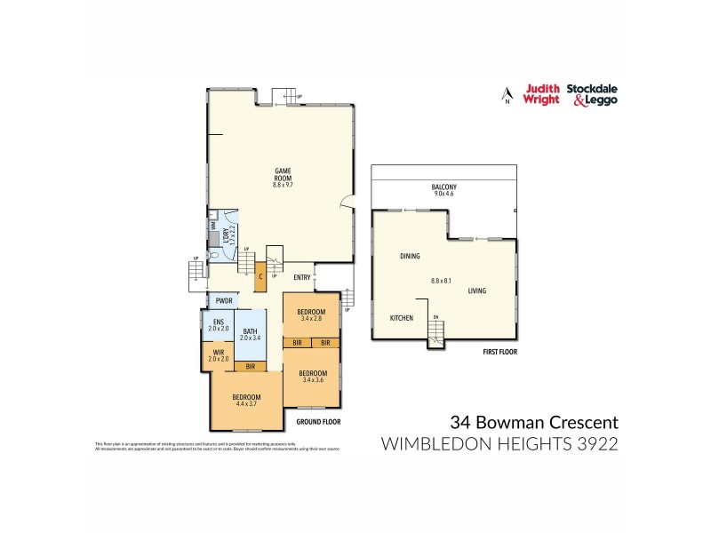34 Bowman Road, Wimbledon Heights VIC 3922 Floorplan