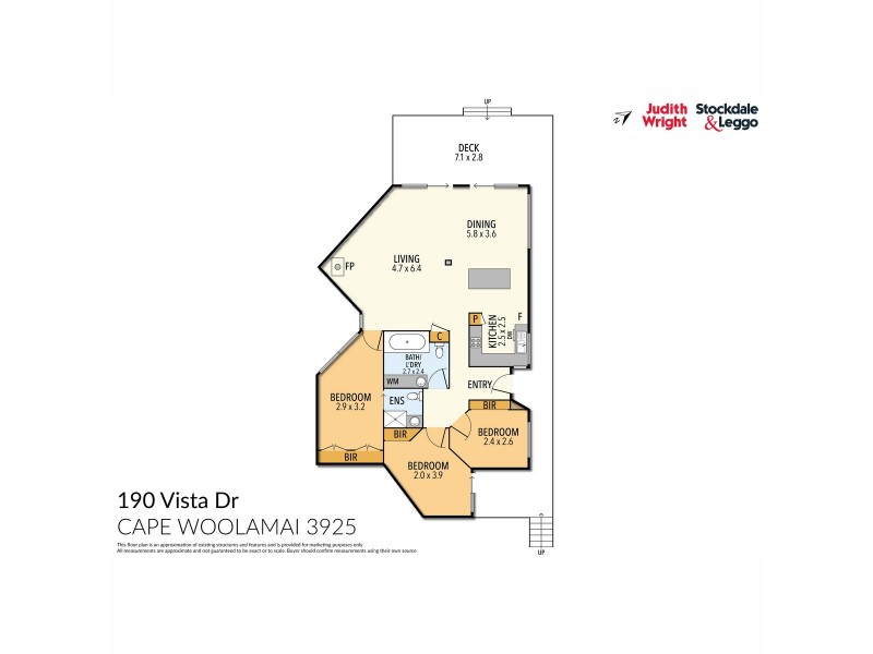 190 Vista Drive, Cape Woolamai VIC 3925 Floorplan