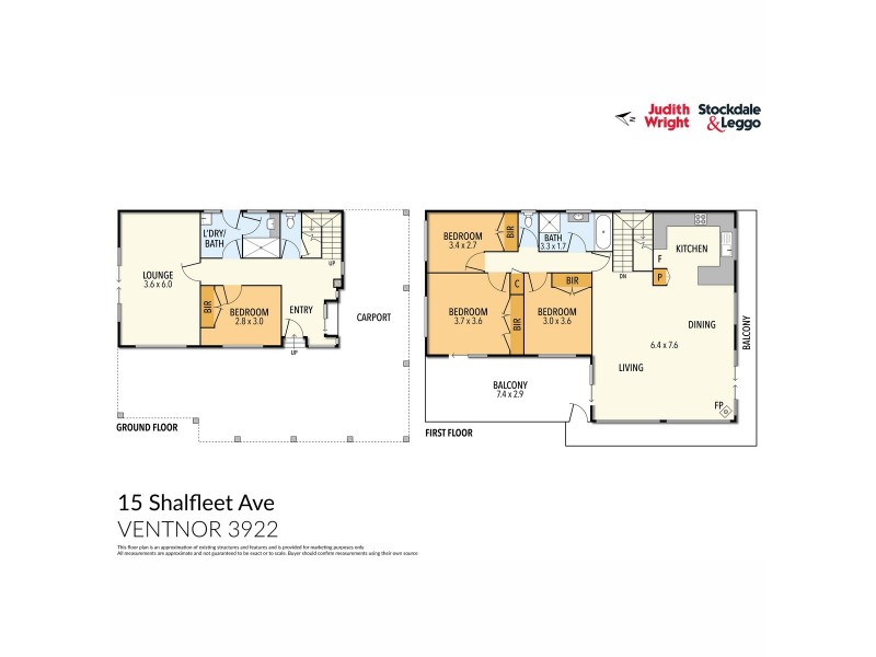 15 Shalfleet Avenue, Ventnor VIC 3922 Floorplan