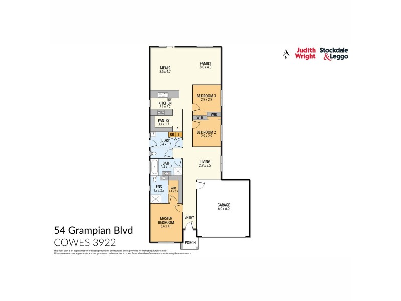 54 Grampian Boulevard, Cowes VIC 3922 Floorplan