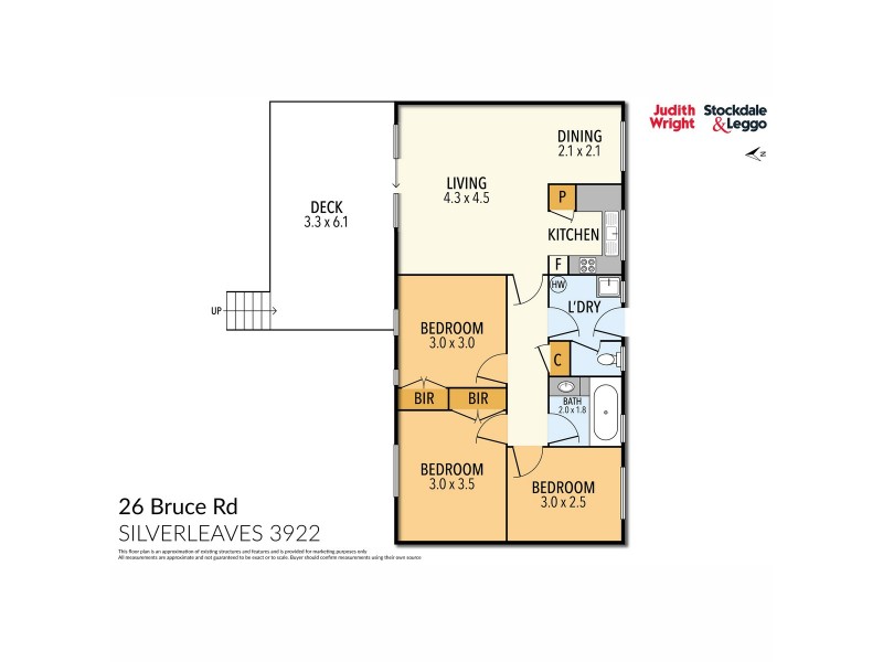 26 Bruce Road, Silverleaves VIC 3922 Floorplan