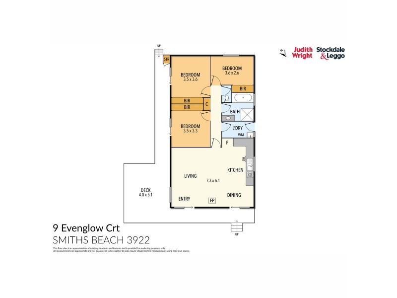 9 Evenglow Court, Smiths Beach VIC 3922 Floorplan