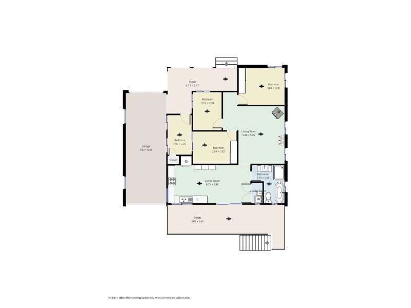 222 Auckland Street, Bega NSW 2550 Floorplan