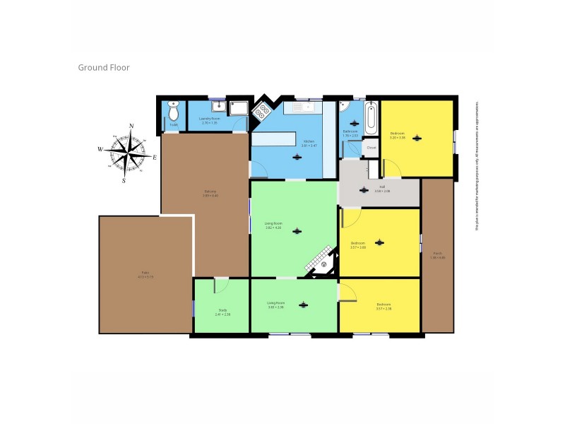 5 Heath Street, Bega NSW 2550 Floorplan