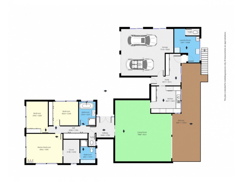 131 High Street, Bega NSW 2550 Floorplan
