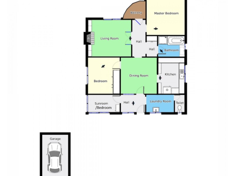 49 Eden Street, Bega NSW 2550 Floorplan