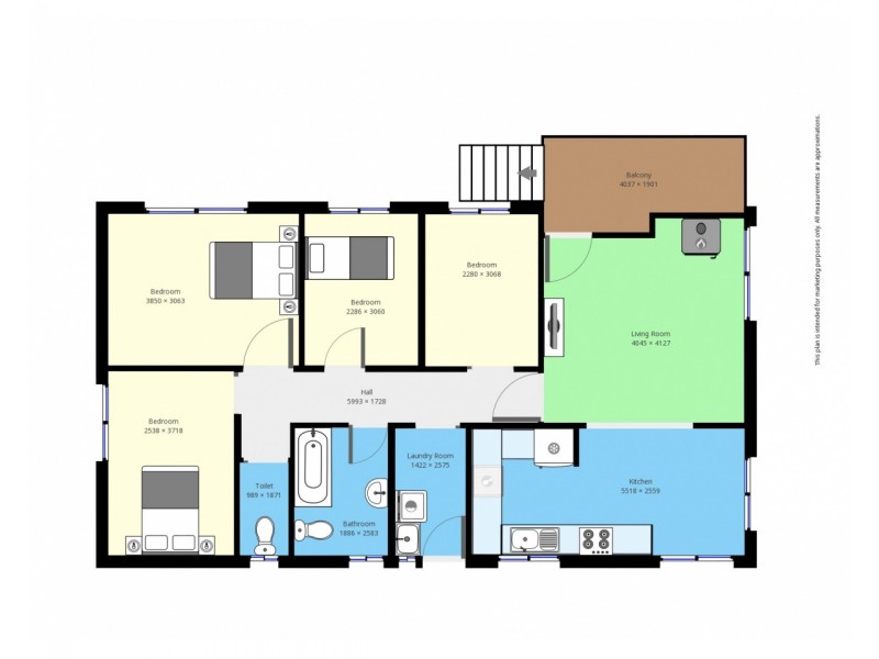 27 Girraween Cresent, Bega NSW 2550 Floorplan