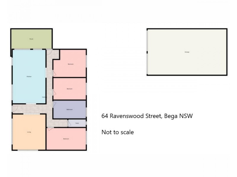 64 Ravenswood Street, Bega NSW 2550 Floorplan