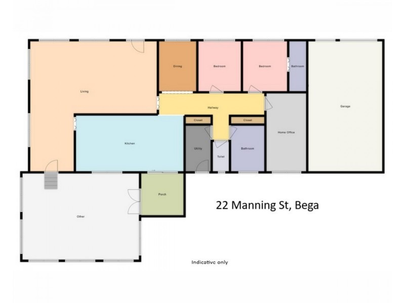 22 Manning Street, Bega NSW 2550 Floorplan