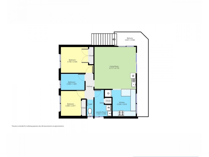 3/53 Ocean Drive, Merimbula NSW 2548 Floorplan