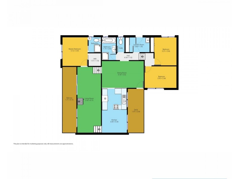 2 Garden Circle, Merimbula NSW 2548 Floorplan