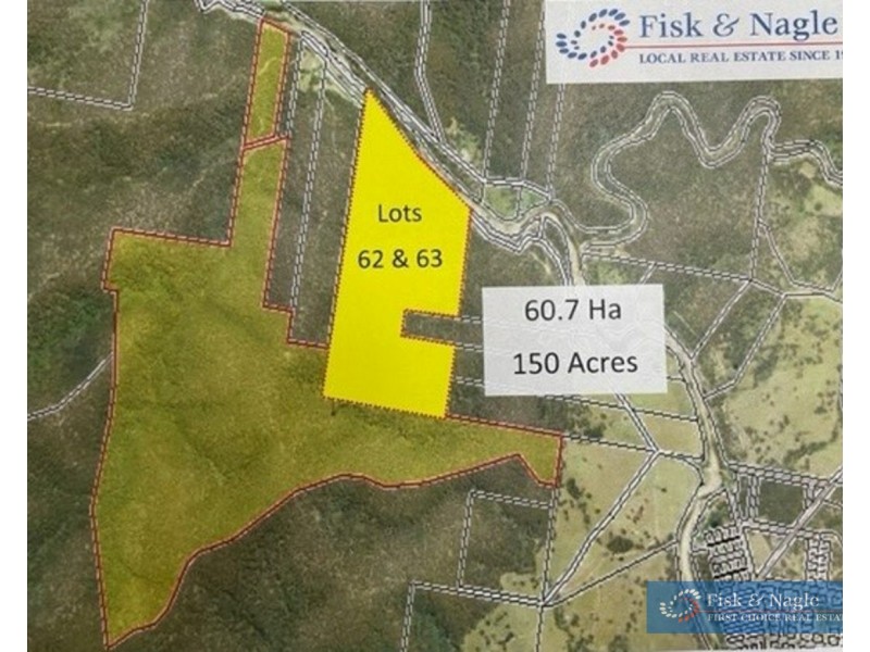 Lot 62 & 63, 305 Big Jack Mountain Road, Burragate NSW 2550