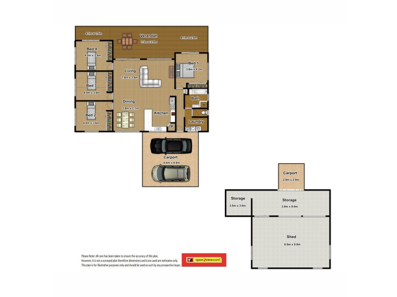 Topaz QLD 4885 Floorplan