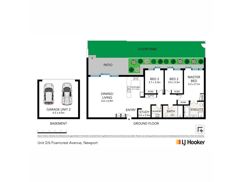 2/6 Foamcrest Avenue, Newport NSW 2106 Floorplan