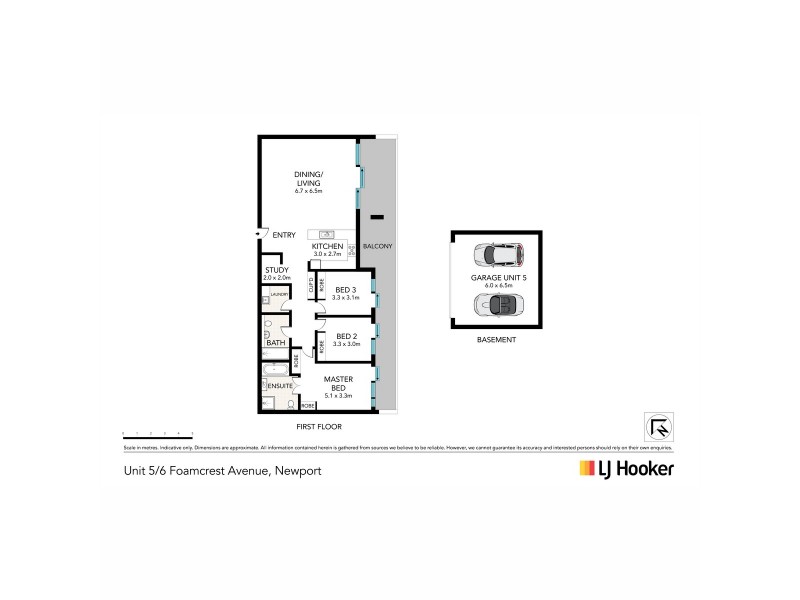 5/6 Foamcrest Avenue, Newport NSW 2106 Floorplan