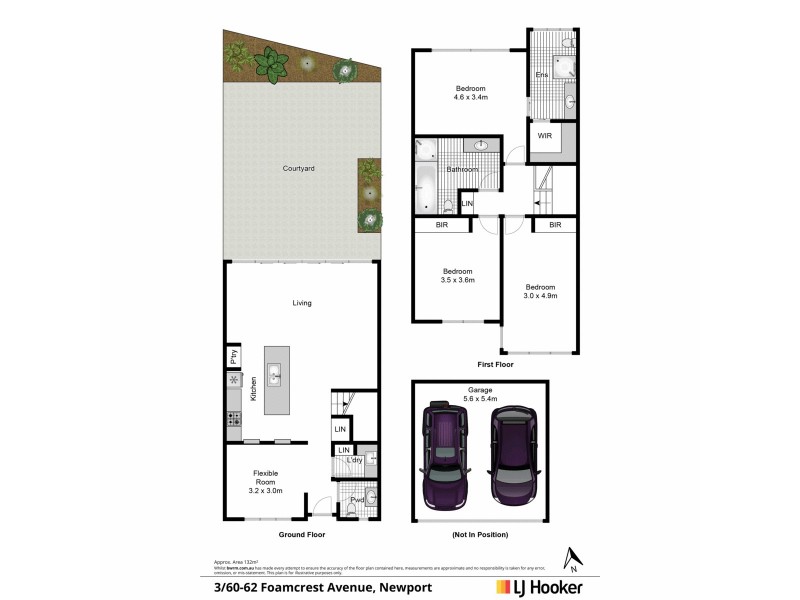 3/60 Foamcrest Avenue, Newport NSW 2106 Floorplan