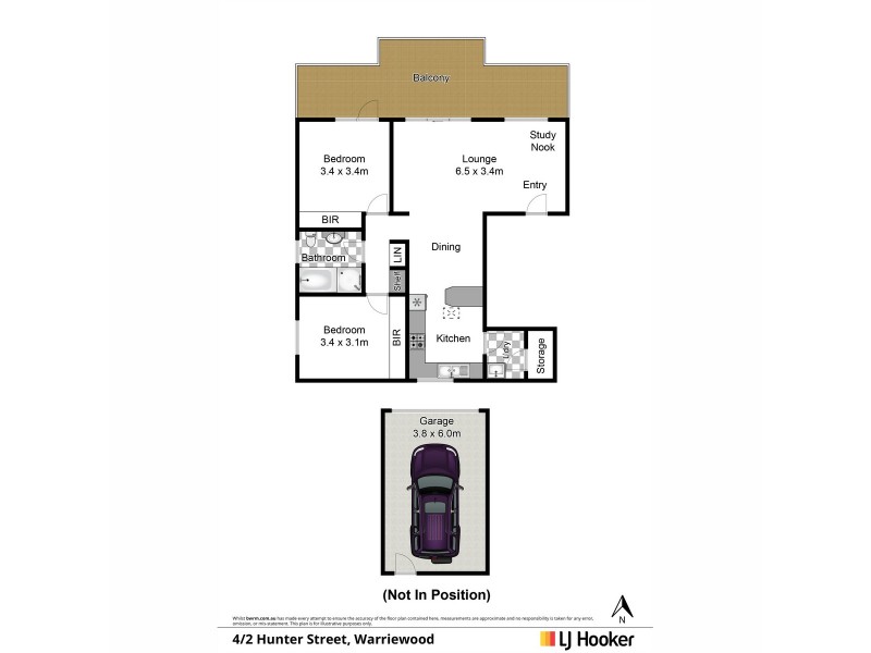 4/2 Hunter Street, Warriewood NSW 2102 Floorplan
