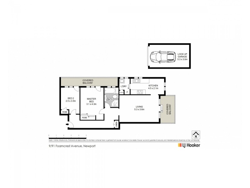9/91 Foamcrest Avenue, Newport NSW 2106 Floorplan